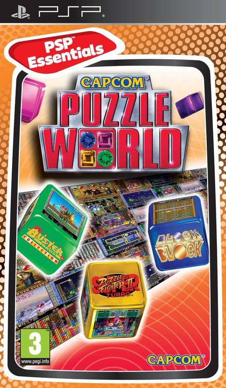 PSP Capcom Puzzle World Essentials