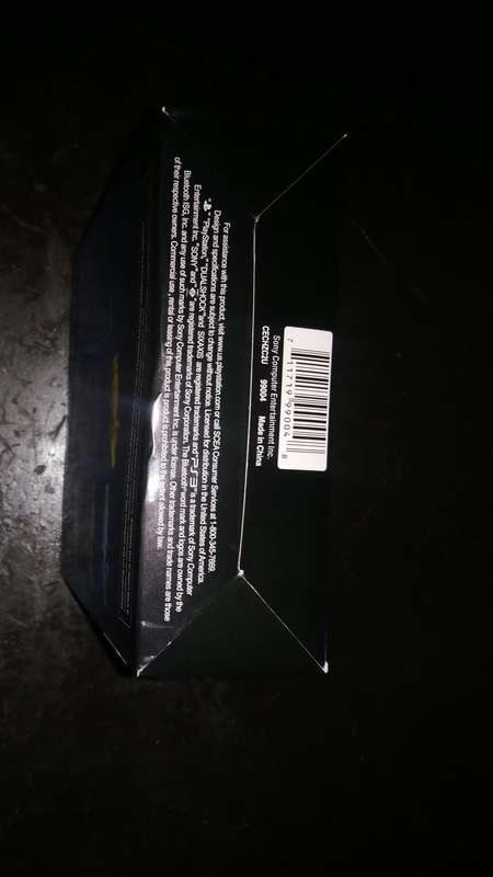 PS3 Sony Dualshock 3 Sixaxis Wireless Controller CECHZC2U Black / Brand New (Sealed)