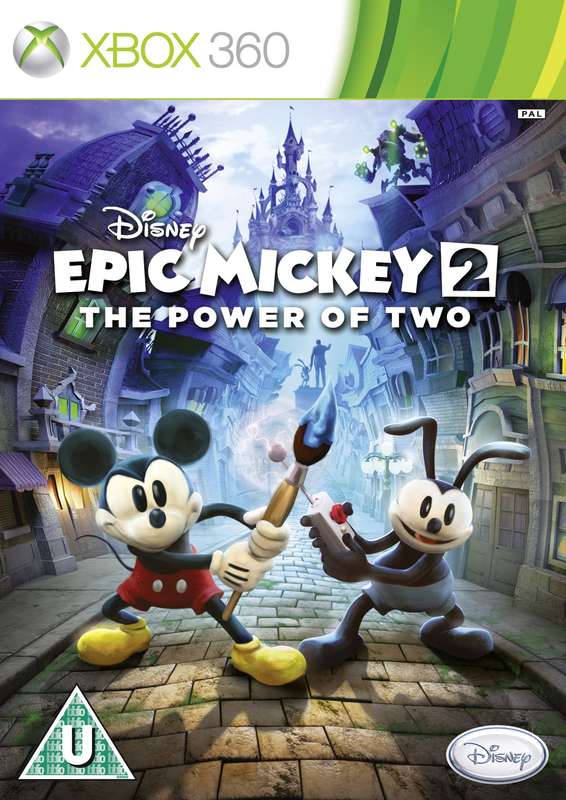 Xbox 360 Disney Epic Mickey 2 The Power Of Two / Original Product