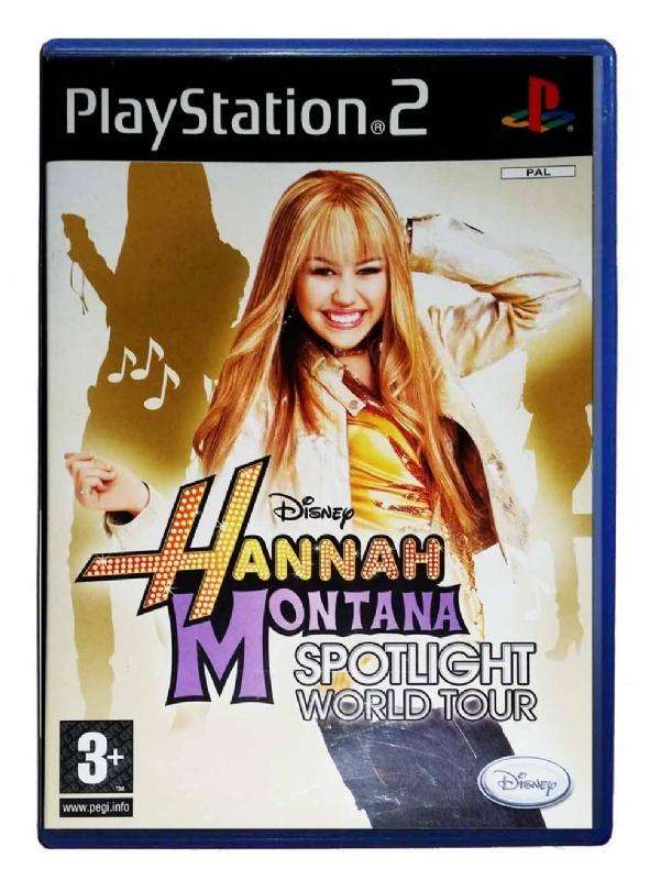 PS2 Disney Hannah Montana Spotlight World Tour
