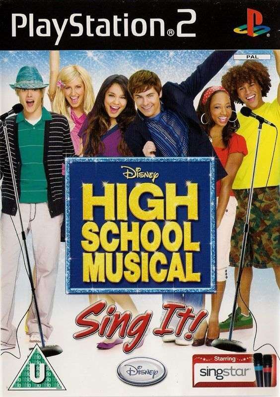PS2 Disney High School Musical Sing It / Brand New (Sealed) / Sag