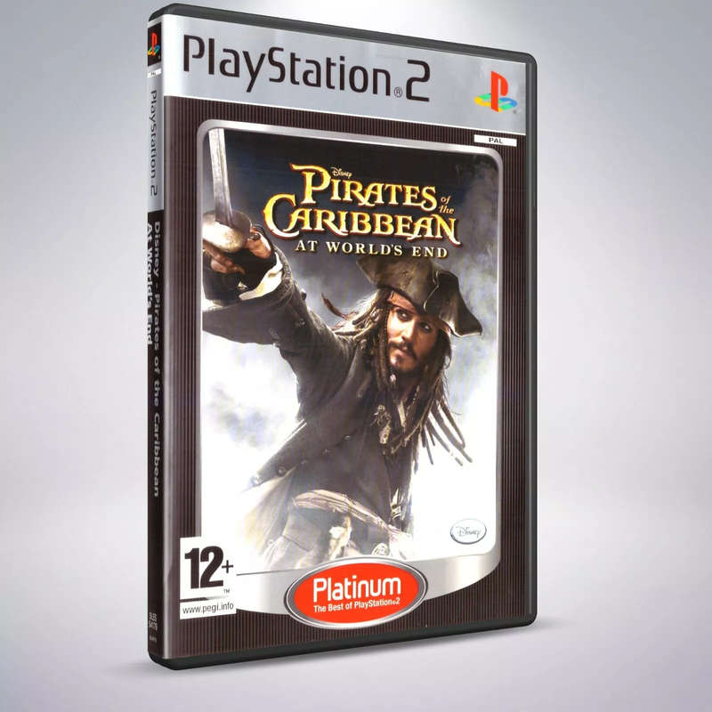 PS2 Disney Pirates Of The Caribbean At Worlds End Platinum