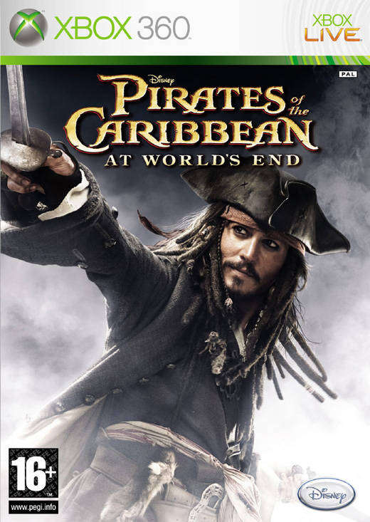 Xbox 360 Disney Pirates Of The Caribbean At Worlds End / Brand New (Sealed)
