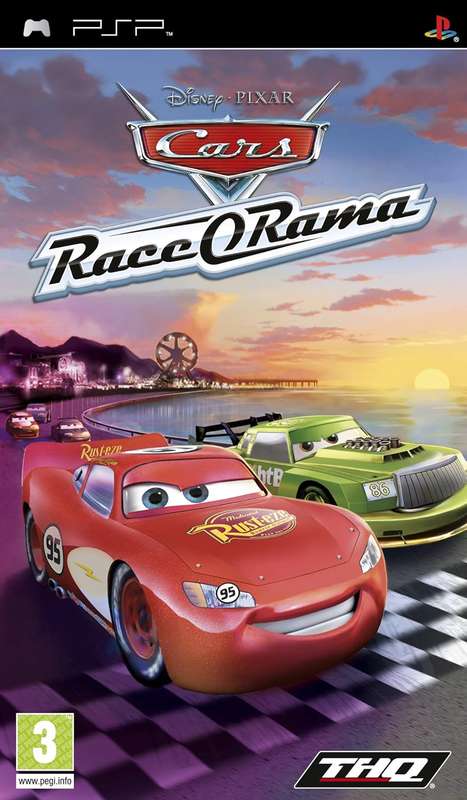 PSP Disney Pixar Cars Race-O-Rama
