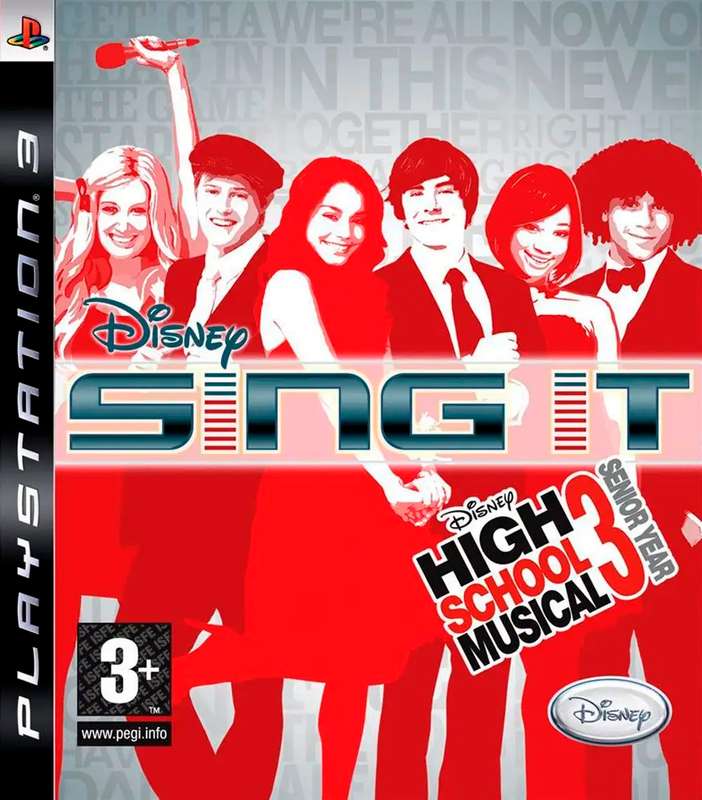PS3 Disney Sing It High School Musical 3 Senior Year / Sag