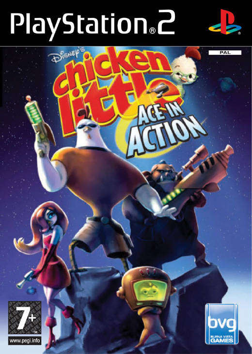 PS2 Disneys Chicken Little Ace In Action