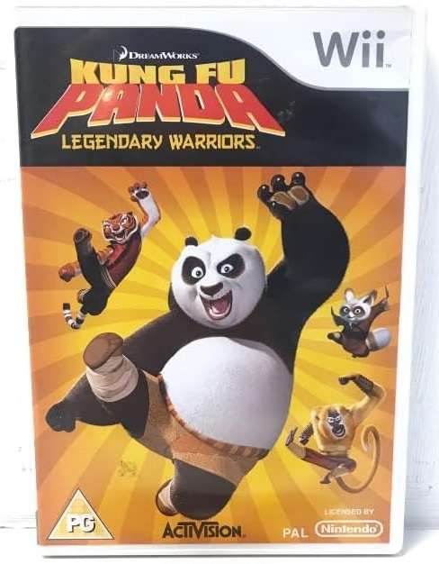 Wii Dreamworks Kung Fu Panda Legendary Warriors