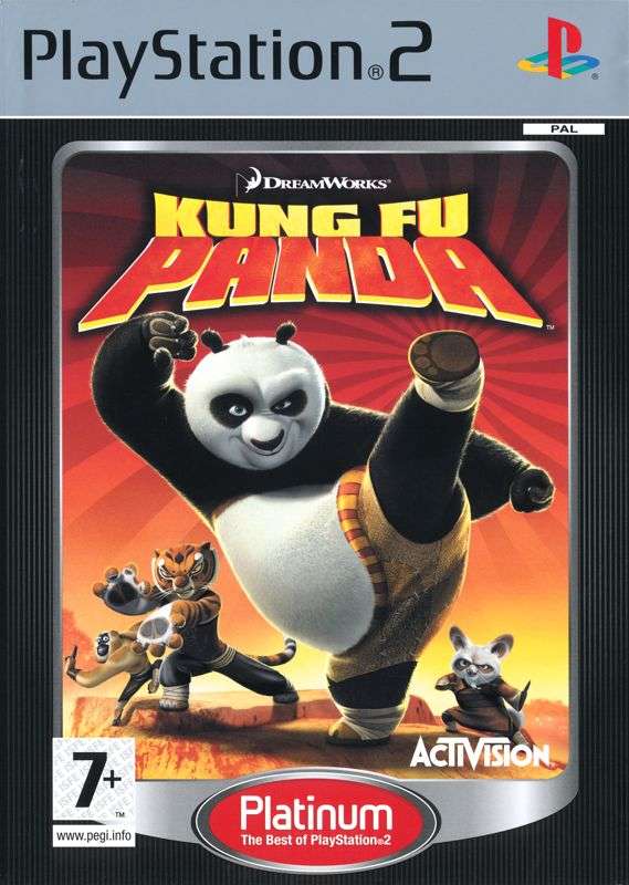 PS2 Dreamworks Kung Fu Panda Platinum