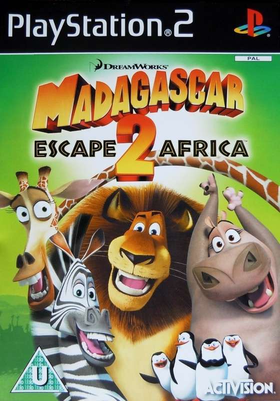 PS2 Dreamworks Madagascar Escape 2 Africa