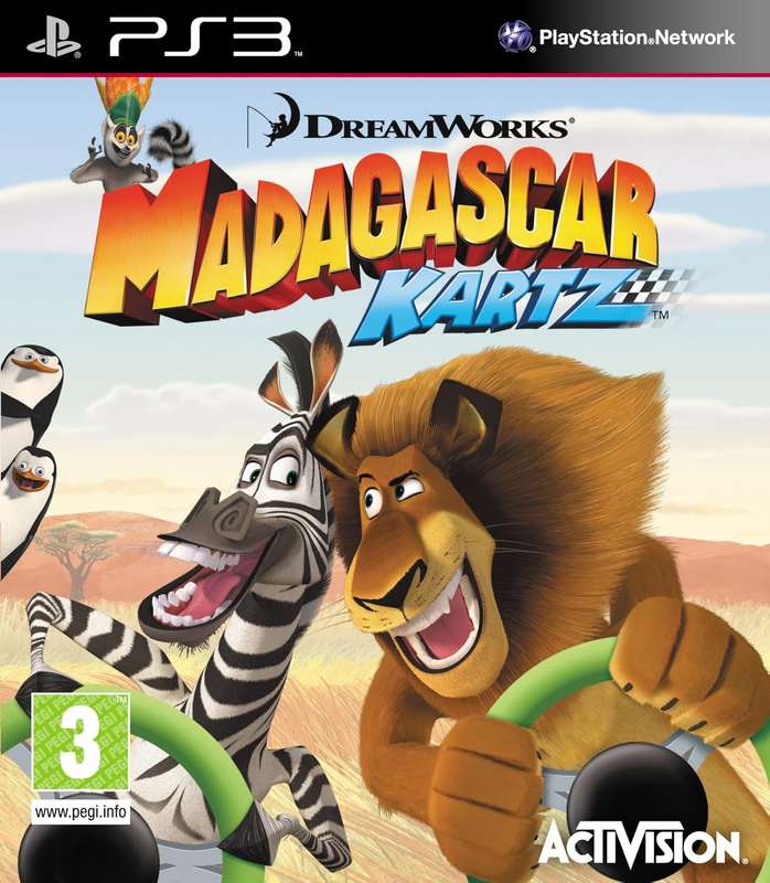 PS3 Dreamworks Madagascar Kartz