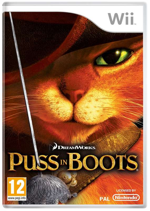 Wii Dreamworks Puss In Boots