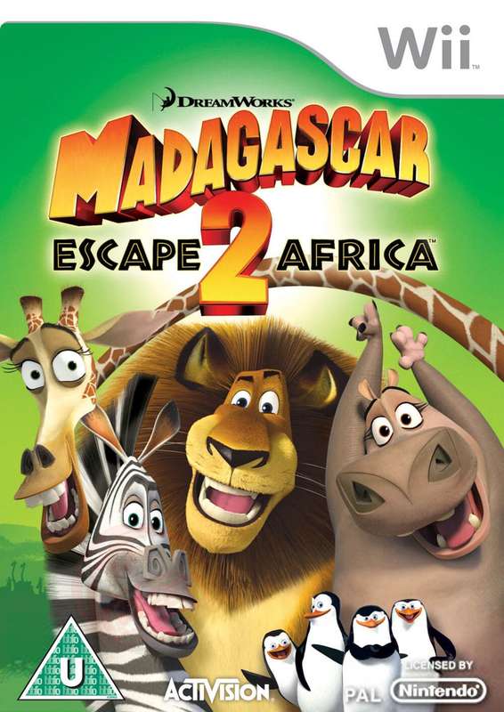 Wii Dreamworks Madagascar Escape 2 Africa