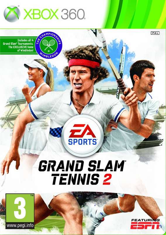 Xbox 360 EA Sports Grand Slam Tennis 2 / Original Product