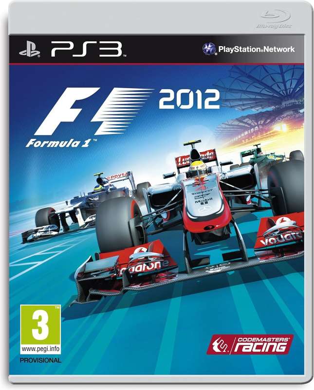 PS3 F1 Formula 1 2012