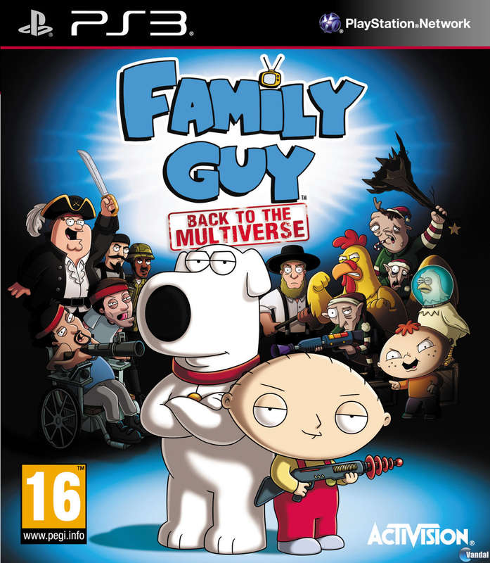 PS3 Family Guy Back To The Multiverse