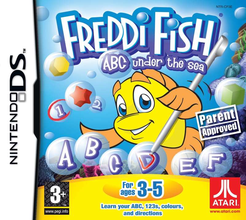 Nintendo DS Freddi Fish ABC Under The Sea