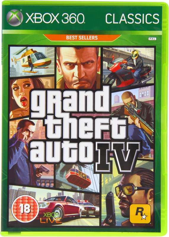 Xbox 360 Grand Theft Auto IV Classics / Original Product