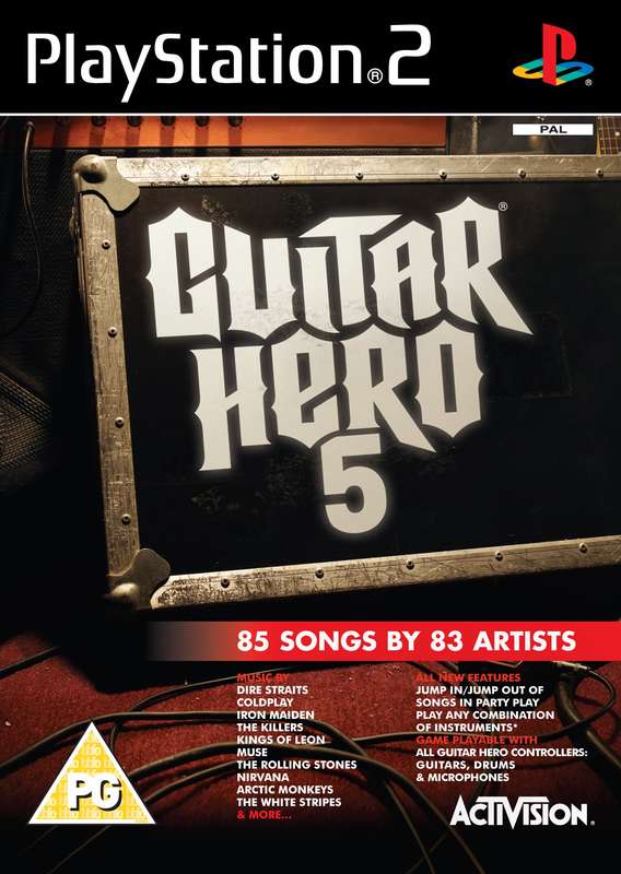 PS2 Guitar Hero 5 / Sag