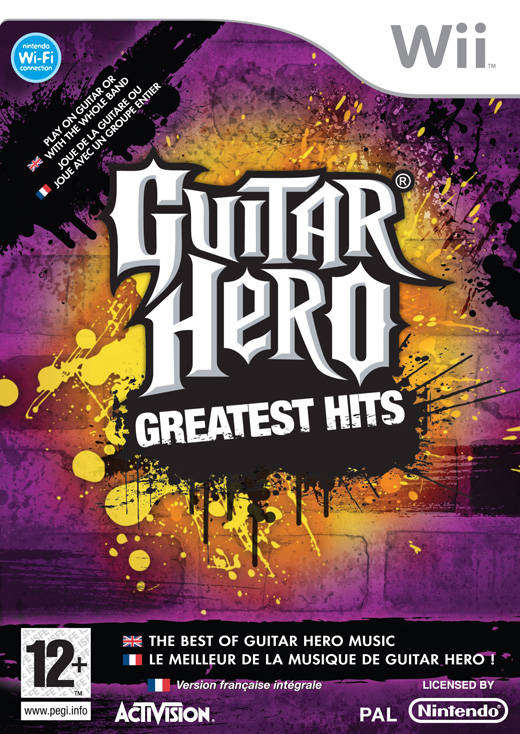 Wii Guitar Hero Greatest Hits / Sag