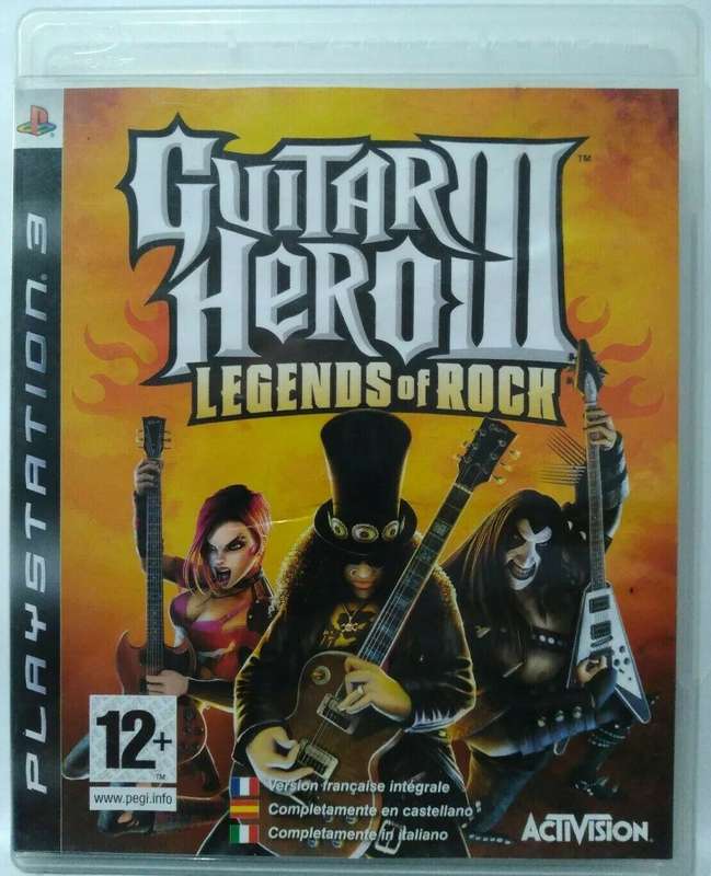 PS3 Guitar Hero III Legends Of Rock / Sag