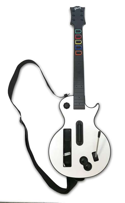 Wii Guitar Hero III Legends Of Rock Guitar Bundle