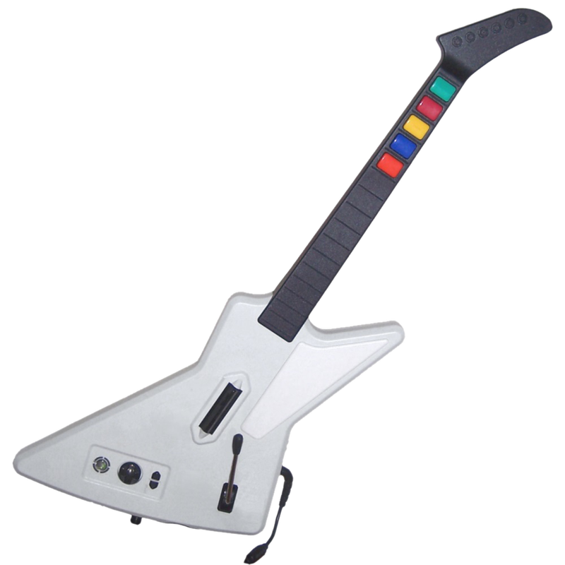 Xbox 360 Guitar Hero II X-Plorer Wired Guitar Bundle / Original Product