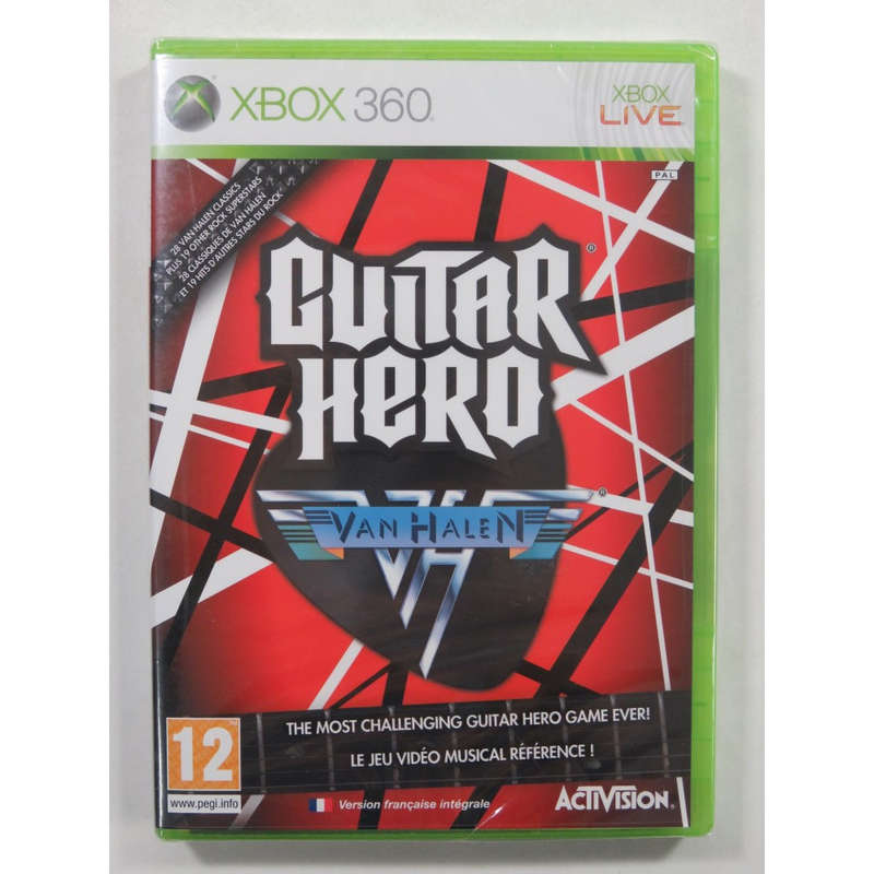 Xbox 360 Guitar Hero Van Halen / Brand New (Sealed) / Sag