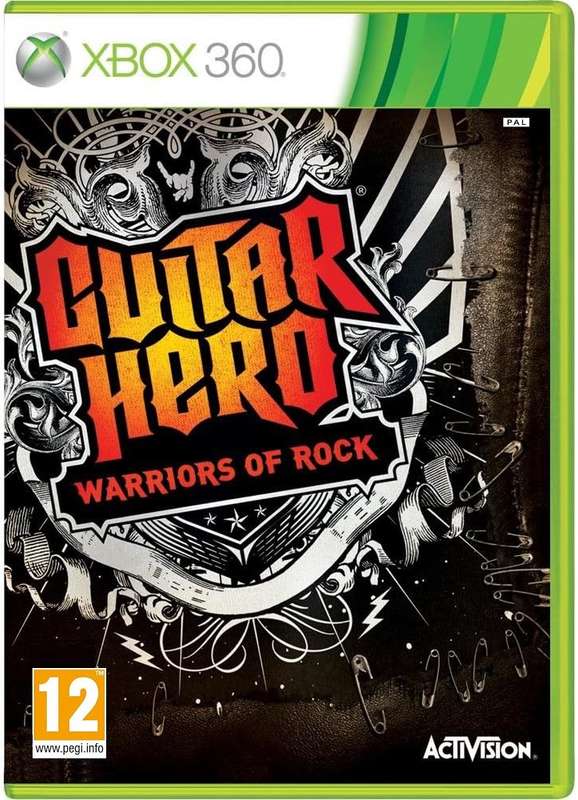 Xbox 360 Guitar Hero Warriors Of Rock / Original Product / Sag