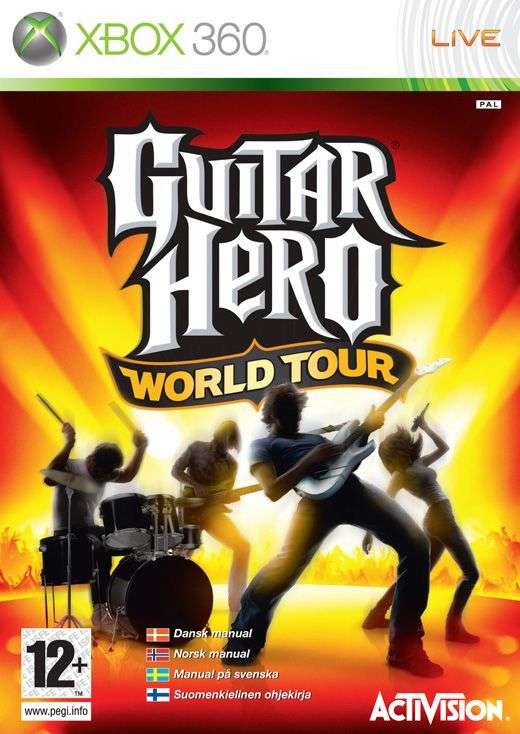 Xbox 360 Guitar Hero World Tour / Original Product / Sag