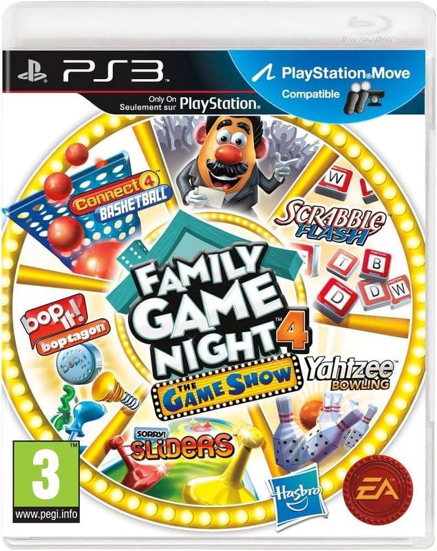 PS3 Hasbro Family Game 4 The Game Show