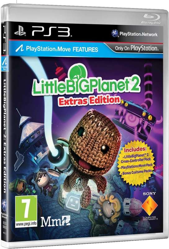 PS3 Littlebigplanet 2 Extras Edition