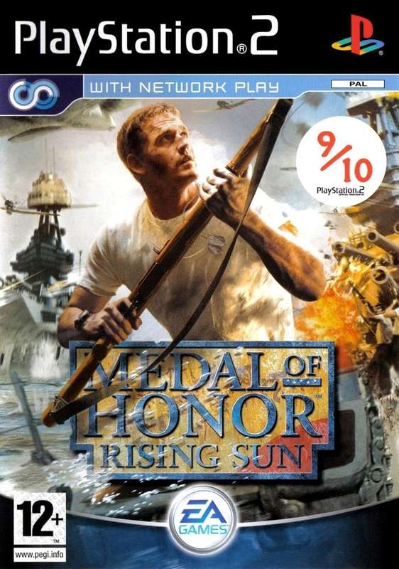 PS2 Medal Of Honor Rising Sun