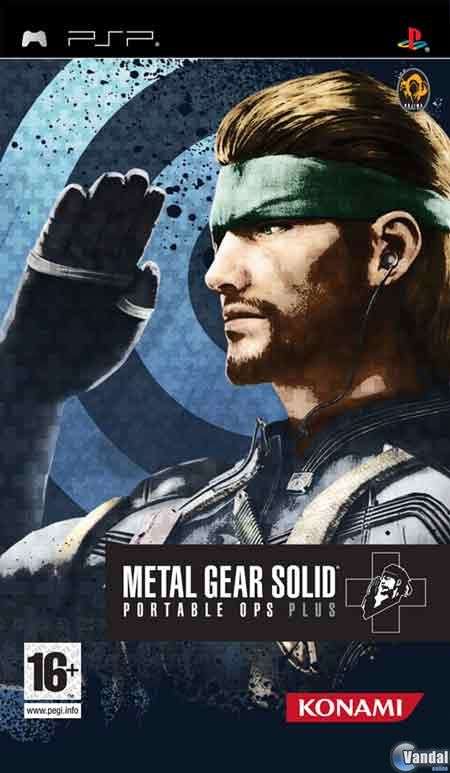 PSP Metal Gear Solid Portable Ops Plus