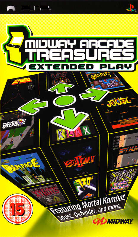 PSP Midway Arcade Treasures Extended Play