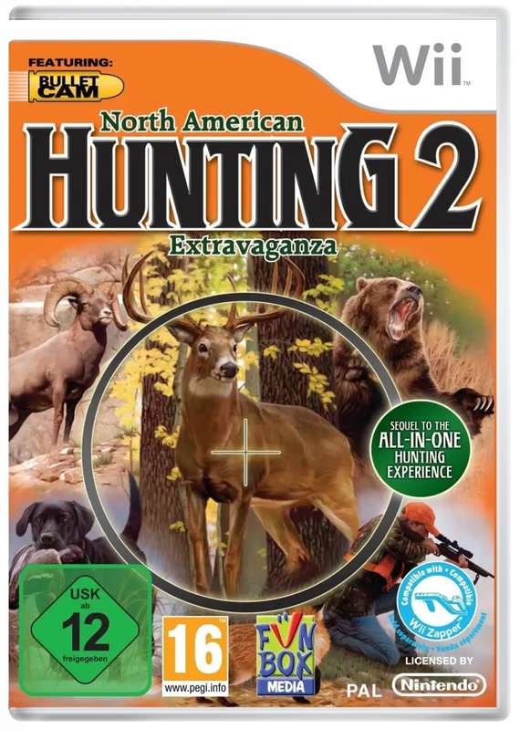 Wii North American Hunting Extravaganza 2 Gun Bundle