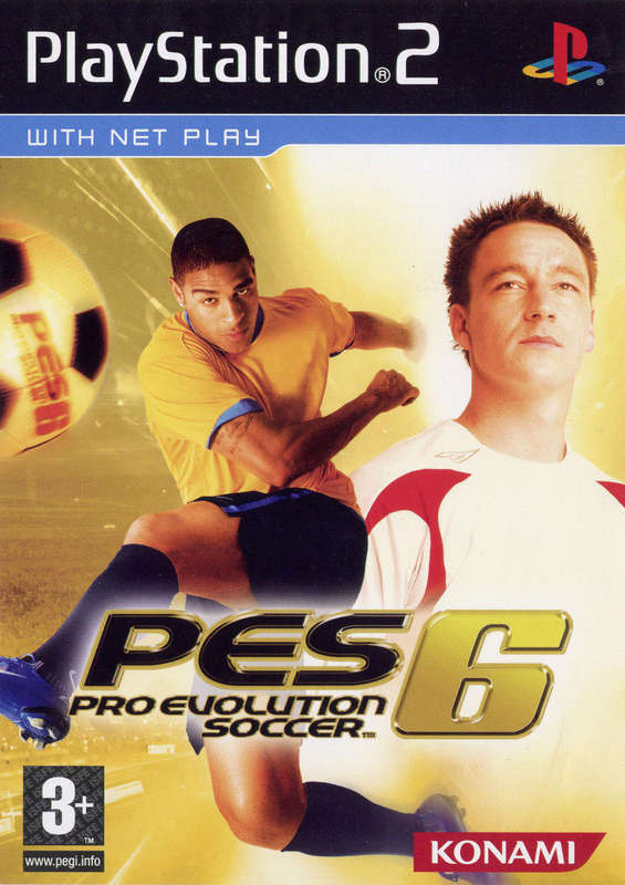 PS2 PES Pro Evolution Soccer 6