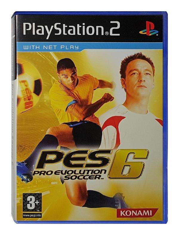 PS2 PES Pro Evolution Soccer 6