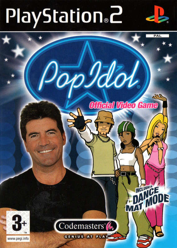 PS2 Pop Idol Official Video Game / Sag