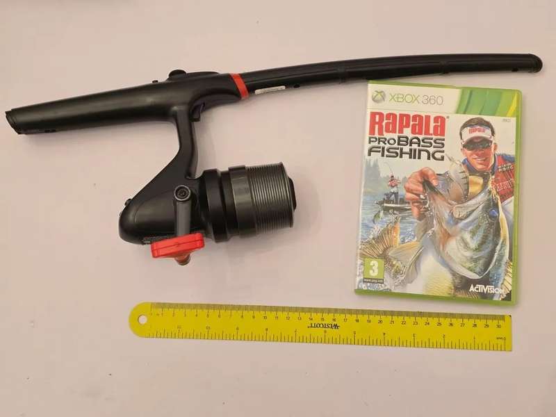 Xbox 360 Rapala Pro Bass Fishing Rod Bundle / Original Product