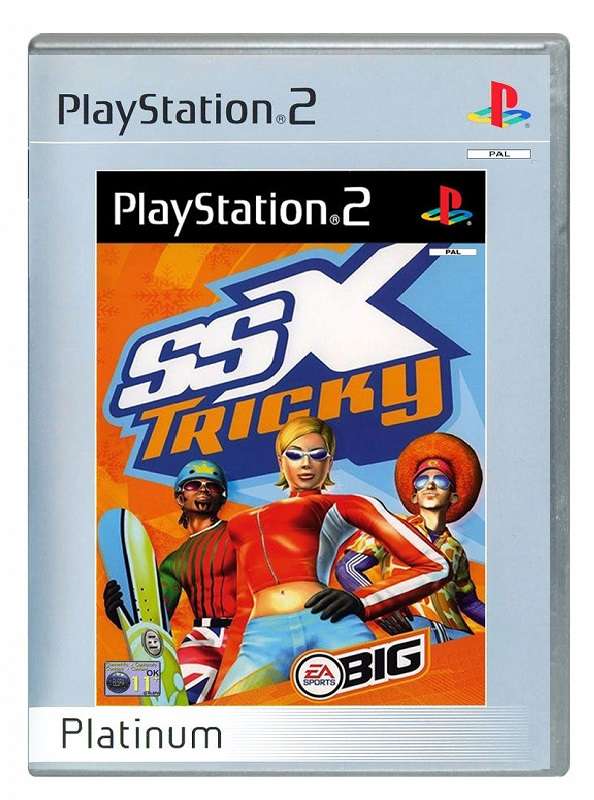 PS2 SSX Tricky Platinum