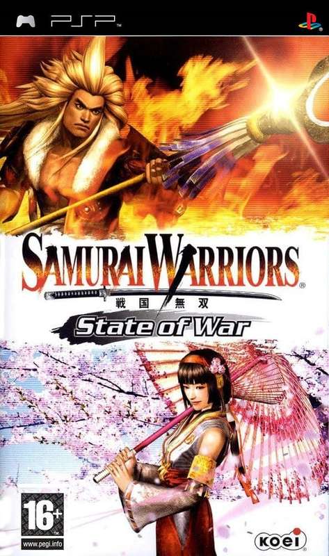 PSP Samurai Warriors State Of War