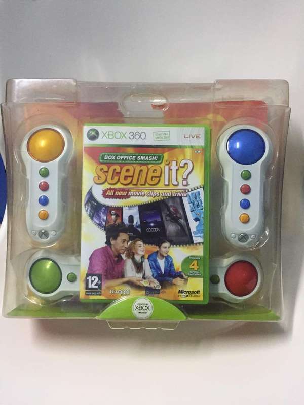 Xbox 360 Scene It Box Office Smash Bundle / Boxed / Original Product