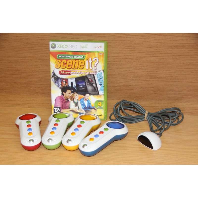 Xbox 360 Scene It Box Office Smash Bundle / Original Product