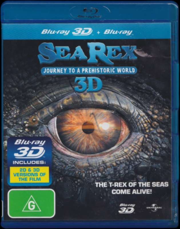 Sea Rex 3D Journey To A Prehistoric World (Blu-Ray 3D)