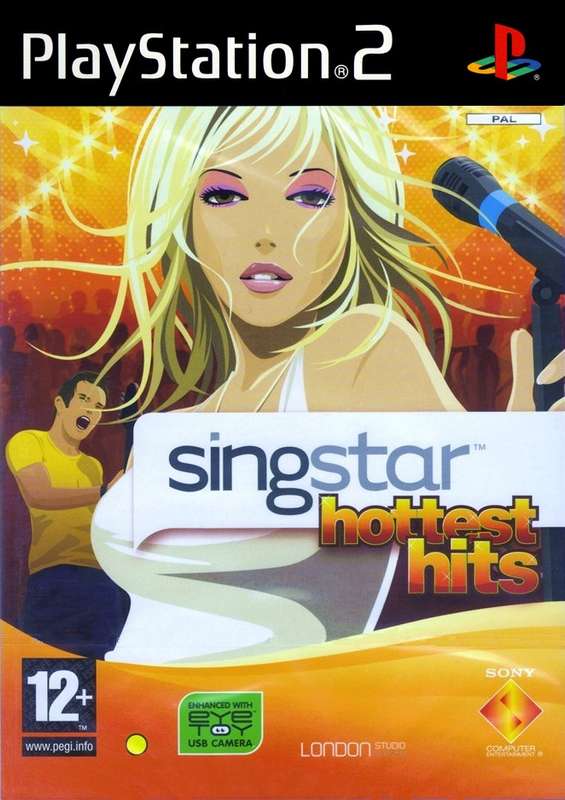 PS2 Singstar Hottest Hits