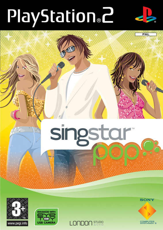 PS2 Singstar Pop