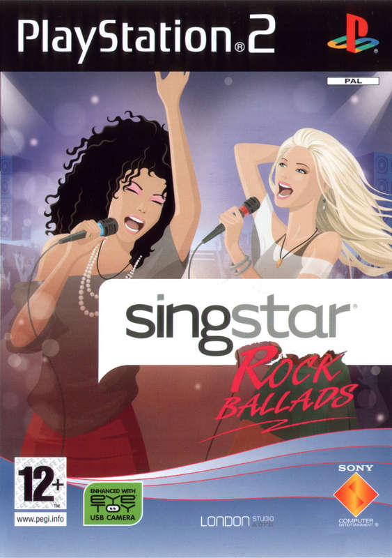 PS2 Singstar Rock Ballads