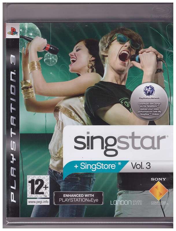 PS3 Singstar Vol 3 / Sag
