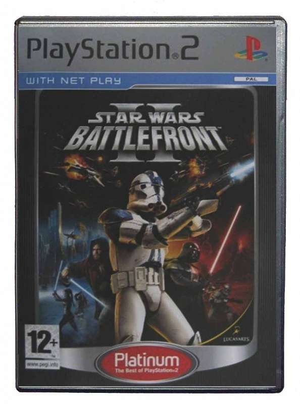 PS2 Star Wars Battlefront II Platinum