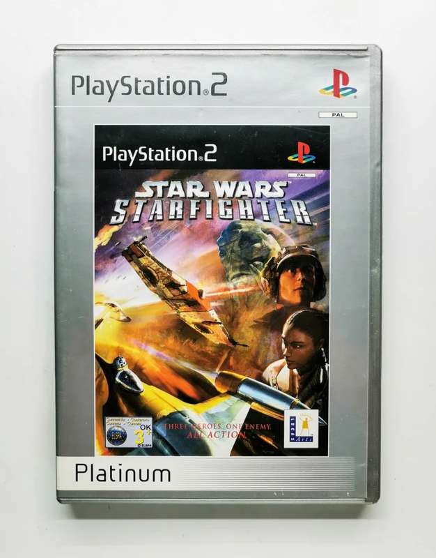 PS2 Star Wars Starfighter Platinum